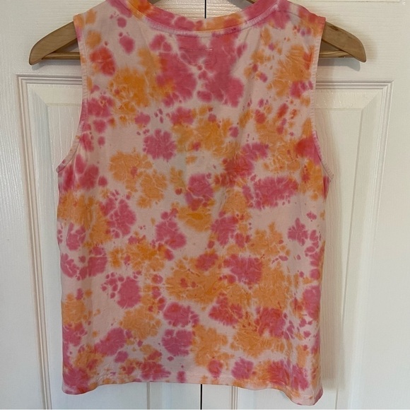 Pact NWT Far Out Tie-Dye Sleeveless Tank Top 100% Organic Cotton Medium - Picture 6 of 7